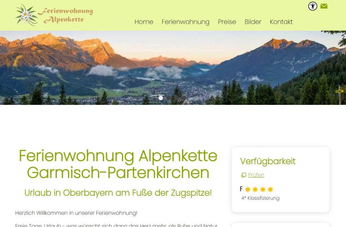 Ferienwohnung Alpenkette